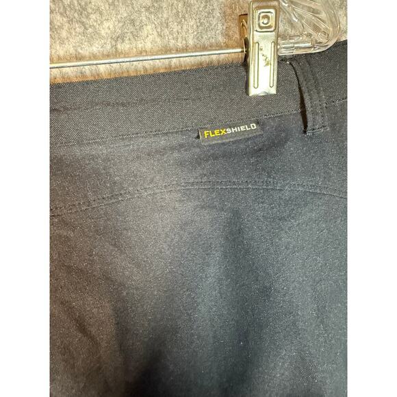 Jack Wolfskin Womens Activate Therma Fit Black Pants FlexShield Outdoors - Sz 10 - Picture 6 of 12